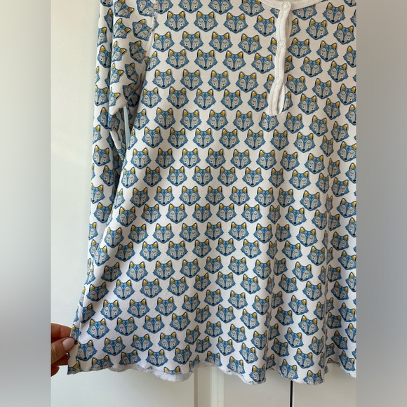 Roller Rabbit Women’s Fox Print Long Sleeve Pajama Top (Size S) - Picture 3 of 8